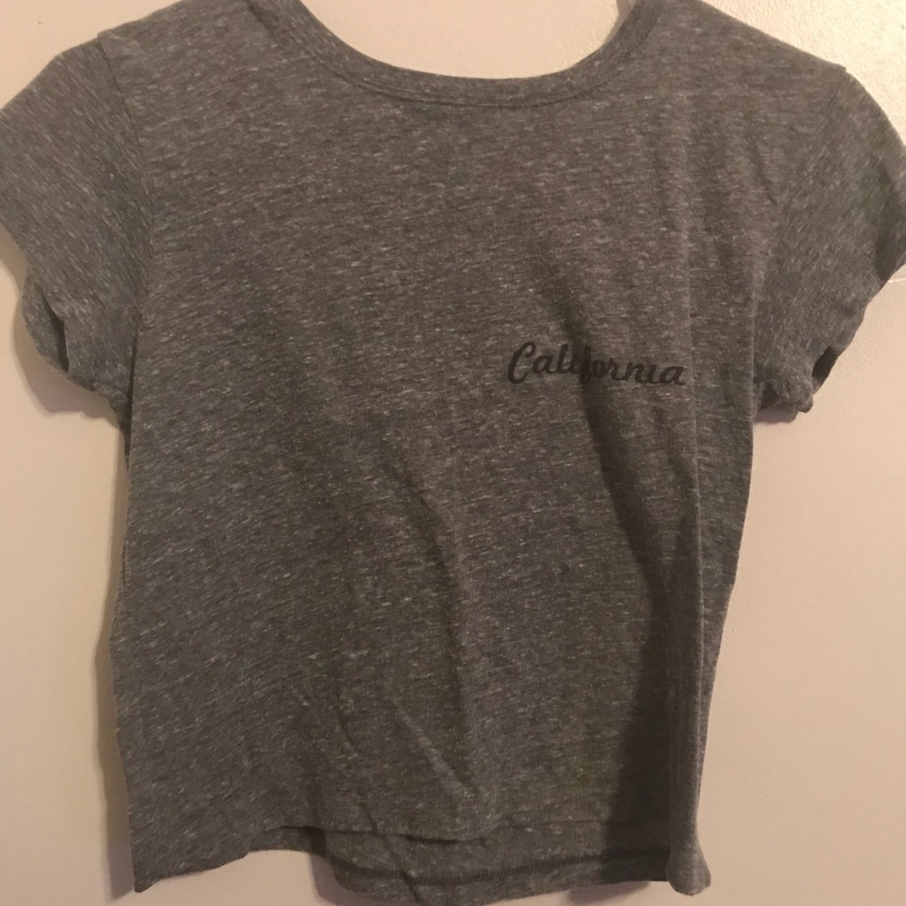 Cropped brandy Melville tee